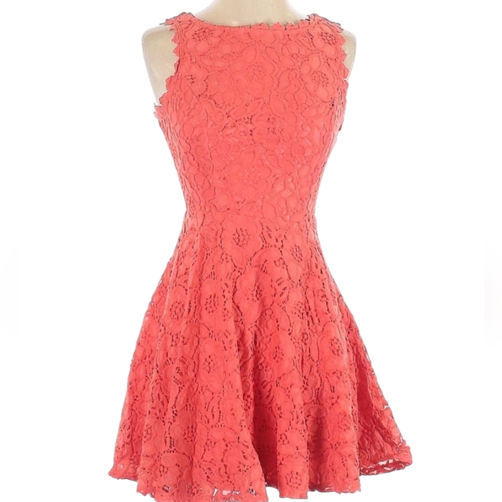 City Studio Casual Lace Dress Juniors Size 9